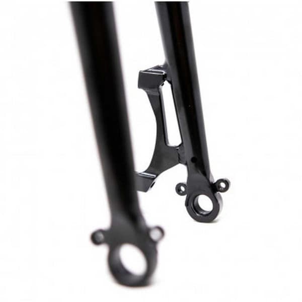 Woho Mtb Haarukka Flated Post Mount Disc 15 X 100 Mm Musta 28´´ - 700 / Rigid