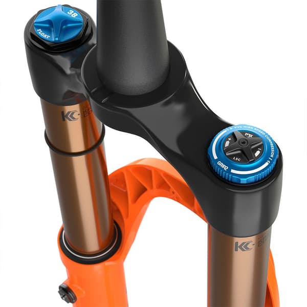 Fox Mtb Gaffel 38 Kashima Factory Series Grip 2 Boost Qr 15 X 110 Mm 44 Offset Orange 27.5´´ - 650B / 170 mm