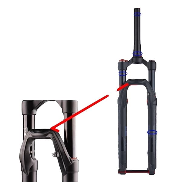 BOLANY Cykelgaffel, Boost Genomgående Axel, Återfjädringsjustering, 29 Fjärr 120mm