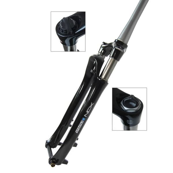 Sr Suntour Sf17 Ncx D Air Lo 15qlc32s A-head Grusgaffel Silver 28´´ - 700 / 63 mm