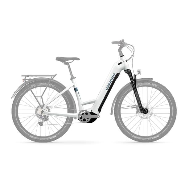 Winora Yucatan X12 Pro 27.5´´ Elektrisk Stadsram Silver 55 / 500Wh
