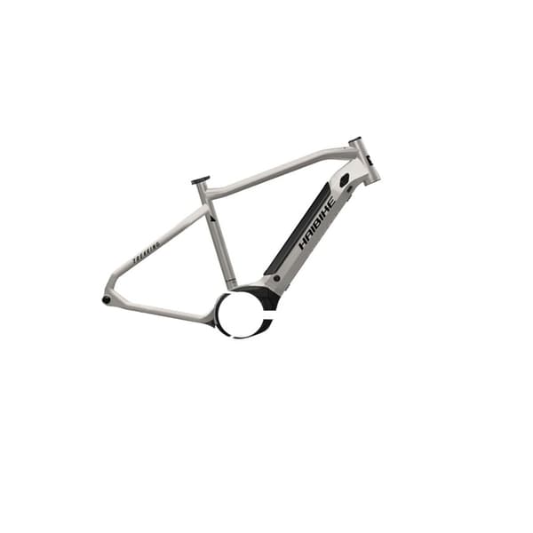 Haibike Trekking 3 High C1 40w 27.5´´ 2023 Sähköpyörän Kaupunkirama Harmaa S / 500Wh