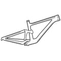 Miniatyrbild 2 av 2: Lizard Skins skyddsram - transparent - TU