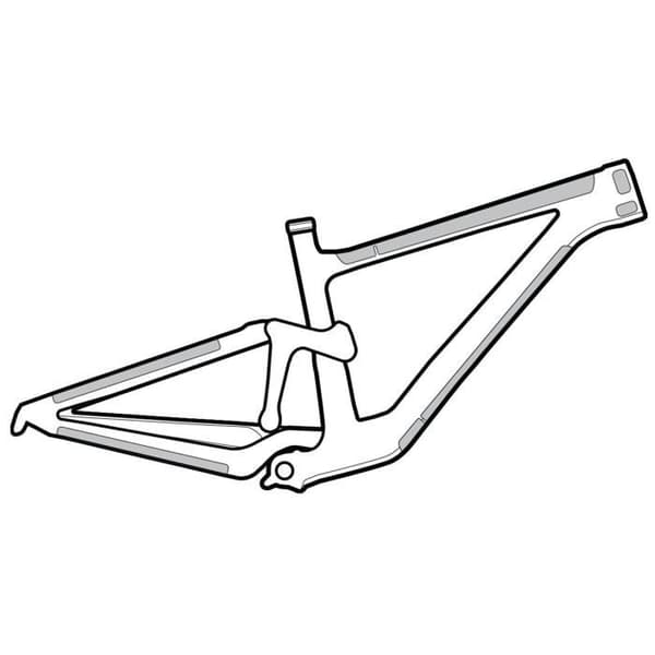 Lizard Skins skyddsram - transparent - TU