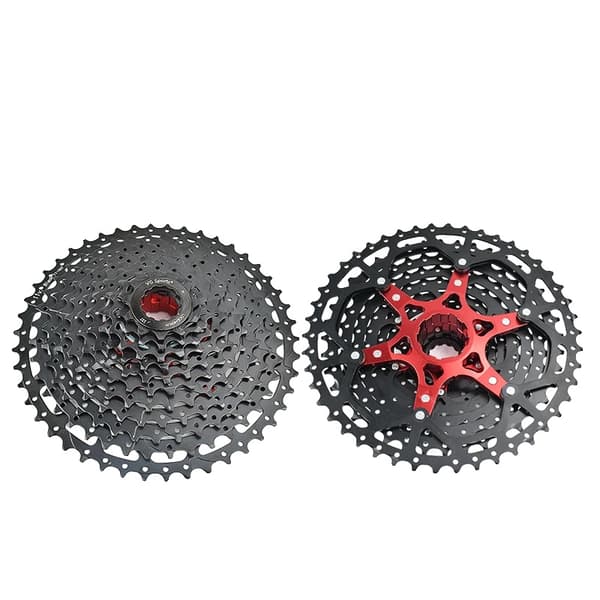 Cykelfrihjul, Ultralight Design, Flere Hastighedsindstillinger, 11s 46t sort