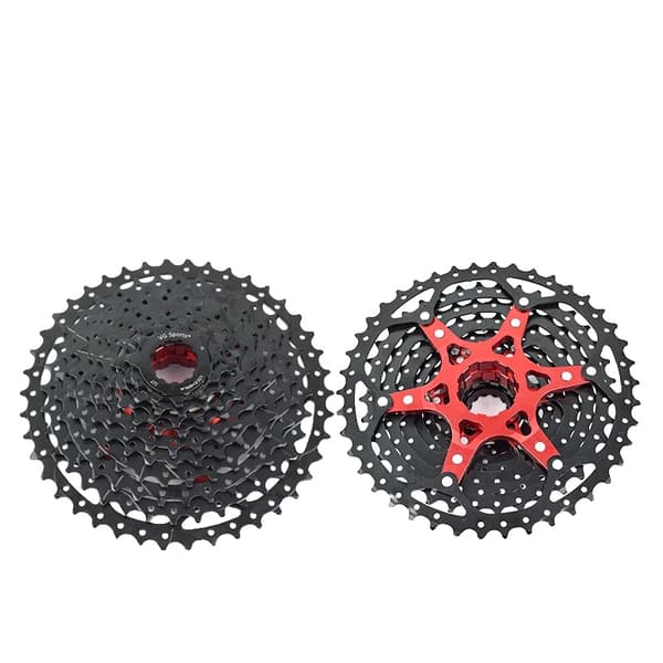 Cykelfrihjul, Ultralight Design, Flere Hastighedsindstillinger, 10s 42t sort