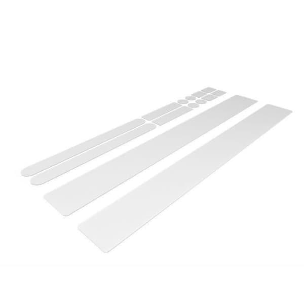 Zefal skin pansar osynlig matt ramskydd - vit - Paket med 14 st