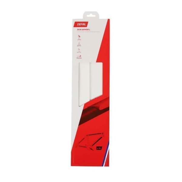 Zefal skin pansar osynlig matt ramskydd - vit - Paket med 14 st