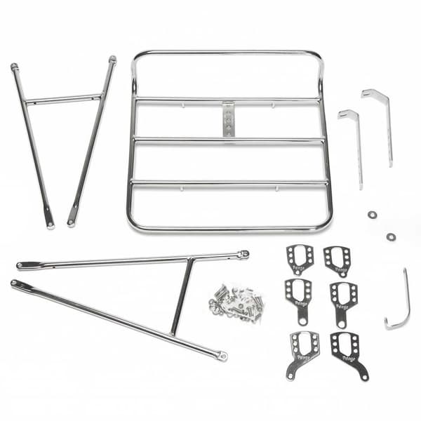 Pelago Etulaukun Teline Commuter Medium Hopeinen 26´´