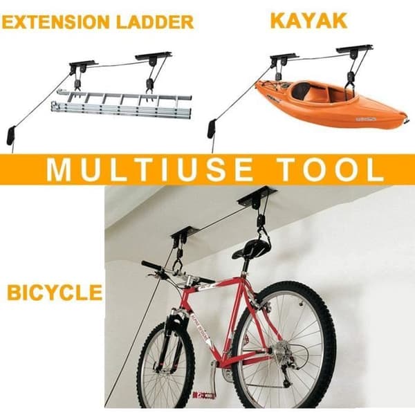 Takfäste för cykel - Stege och kanotförvaring - Märke - Modell - 20 kg Kapacitet