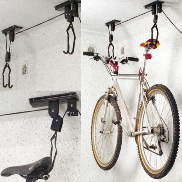 Cykellyftsstöd - ProPlus - 730915 - Enkel installation - Platsbesparande - För garage och hem