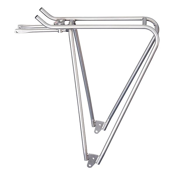 Tubus Airy Titanium Pakethållare Silver 26-28´´