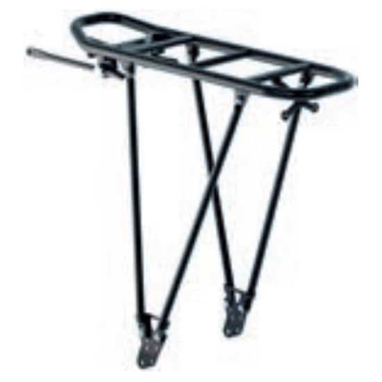 Racktime Fold It Adjustable Bakre Pakethållare Silver 24-29´´