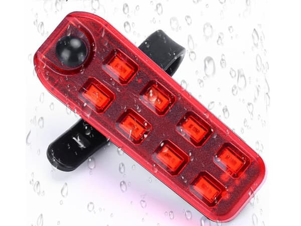 USB-genopladelig LED cykellygte