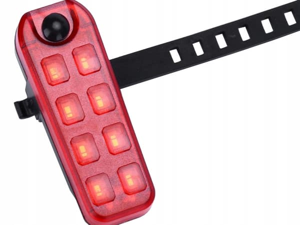 USB-genopladelig LED cykellygte