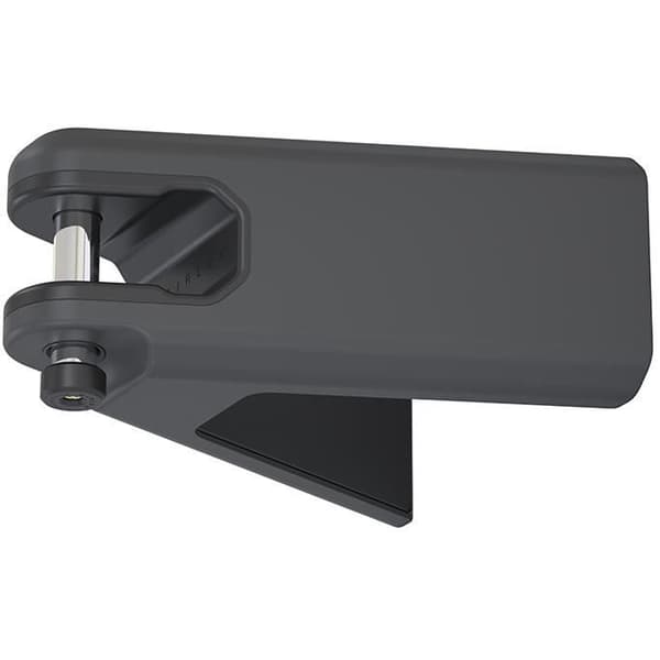 Hiplok AirLok - Cykelväggfäste med integrerat lås - Ljusgrå - 37 x 35 x 16,5 cm