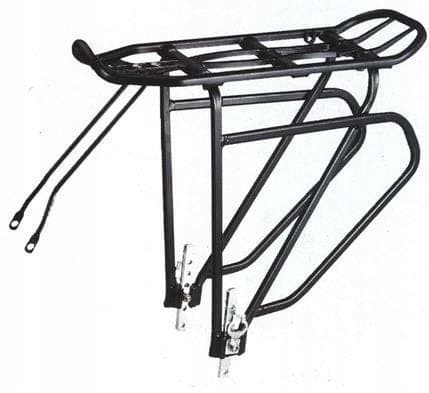 BAGAGEBÆRER TIL CYKELTASKER I ALUMINIUM 24/26/28