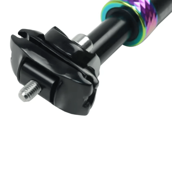 WAKE ROXAR amorterad cykelsadelstolpe, diameter 30,9 mm, svart