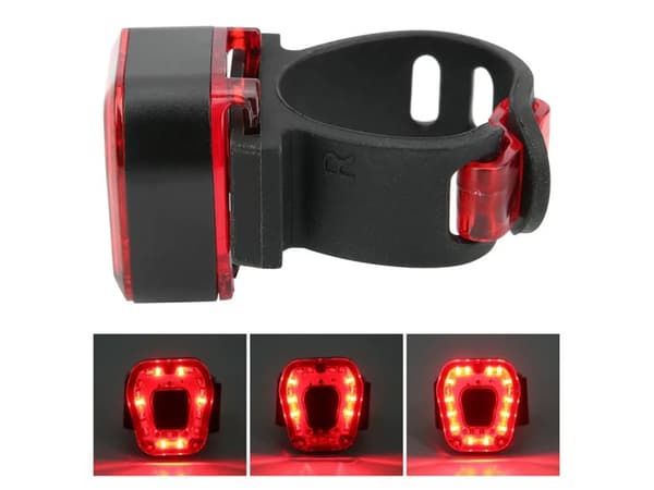 USB-genopladelig LED cykellygte