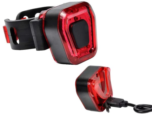 USB-genopladelig LED cykellygte