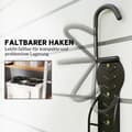 Miniatyrbillede 7 af 10: Rootz 4pc Bike Wall Mount Set - Bicycle Rack - Cycle Organizer - Foldbart design - 30 kg kapacitet - 25,5x10,5x4cm