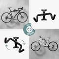 Miniatyrbild 3 av 4: Stödvägg för cykel - Borgen - Fällbar - Justerbar vinkel - Justerbart avstånd - Vadderad