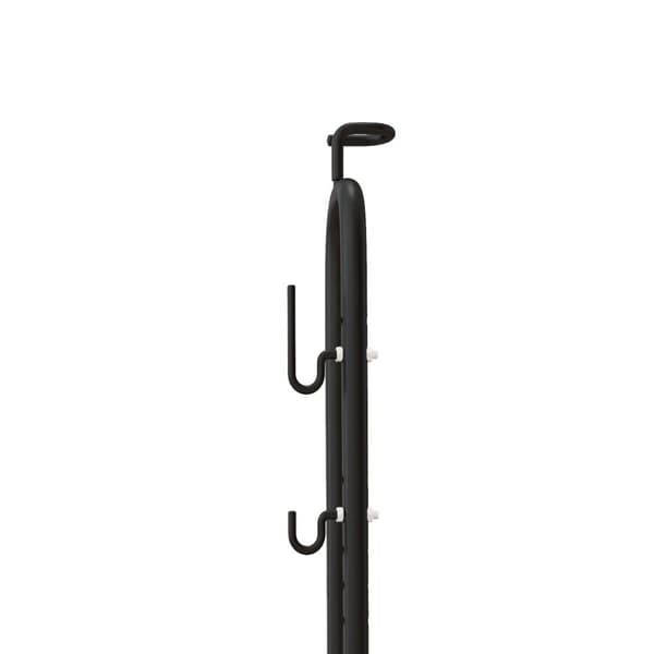 Cykelställ, 45x44x118 cm, Svart