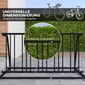 Miniatyrbild 5 av 9: Cykelställ, 155x100x75 cm, Svart