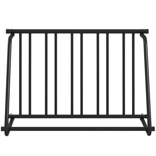 Cykelställ, 114x58x75 cm, Svart