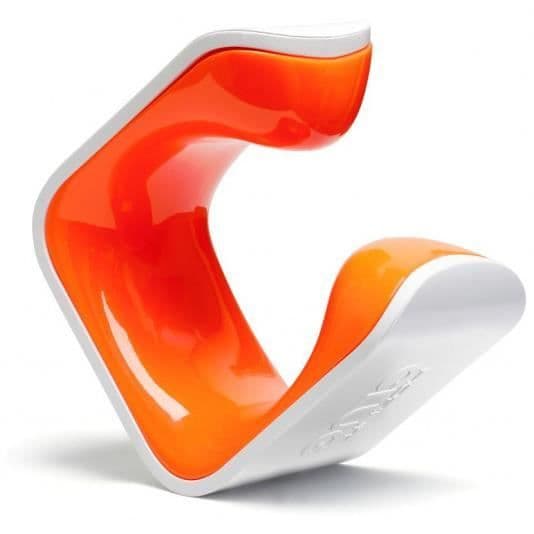 Fjädringsstöd för mountainbike - CLUG - Vit/Orange - Robust och praktisk