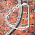 Miniatyrbild 2 av 6: Relaxdays MTB Cykelställ HxBxD 32,5 x 9 x 28,5 cm Cykelställ System Parkeringsställ 1 Cykel Metall Väggmonterad, Silver