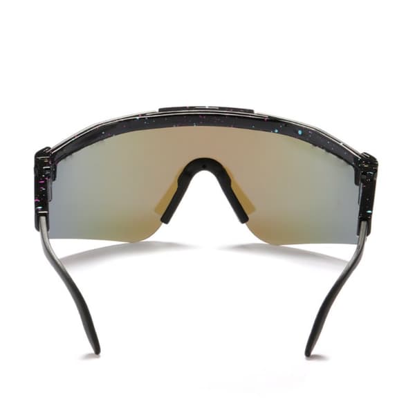 Polariserade Sportsolglasögon Unisex Blå / Svart