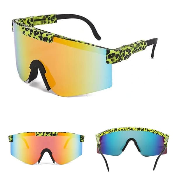 Polariserade Sportsolglasögon Unisex Cykling Flera Färger