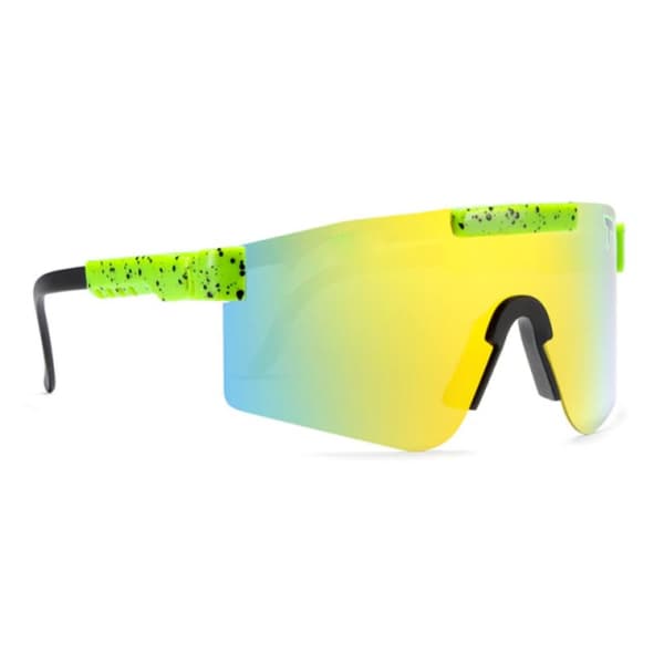 Polariserade Sportsolglasögon Unisex Luminous Green (C14)