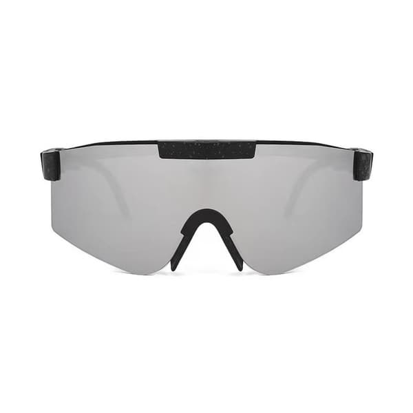 Polariserade Sportsolglasögon Unisex Silver / Svart 1-Pack