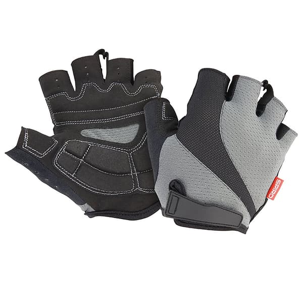 Spiro Unisex Short Sports / Cycling Gloves Grey/ Black L