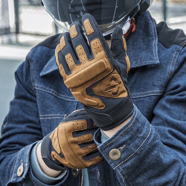 ROCKBROS MT003 käsineet moottoripyörä koko sormi käsineet kosketusnäyttö pyörä