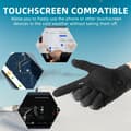 Miniatyrbillede 4 af 6: ROCKBROS S255 Handsker Cykelhandsker efterår Touch Screen Outdoor Sports M-2XL