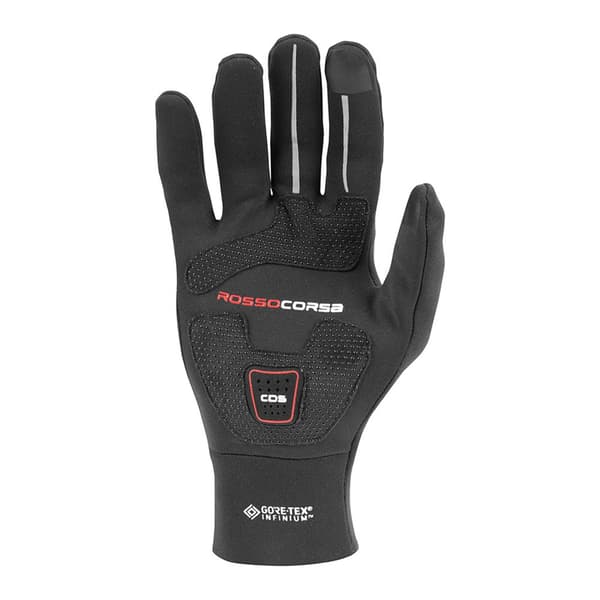 Castelli Pitkät Käsineet Perfetto Ros Goretex Infinium Musta L Mies