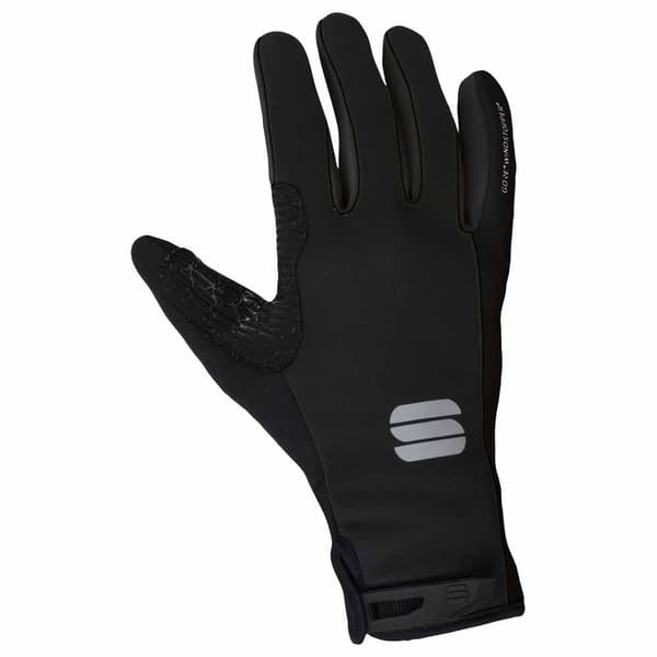 Sportful Långa Handskar Essential 2 Windstopper Svart L Man