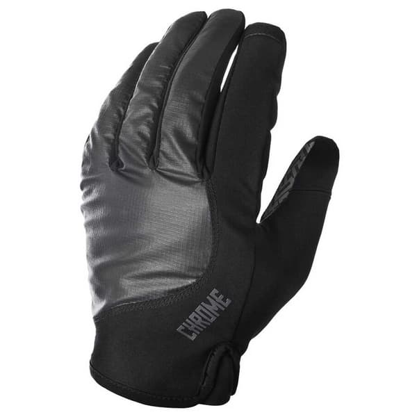 Chrome Lange Handsker Midweight Sort XL Mand