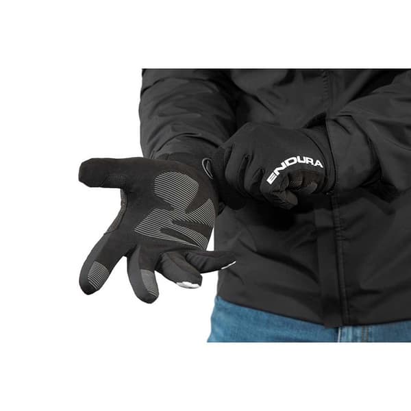Endura Pitkät Hanskat Strike Musta 2XL Mies