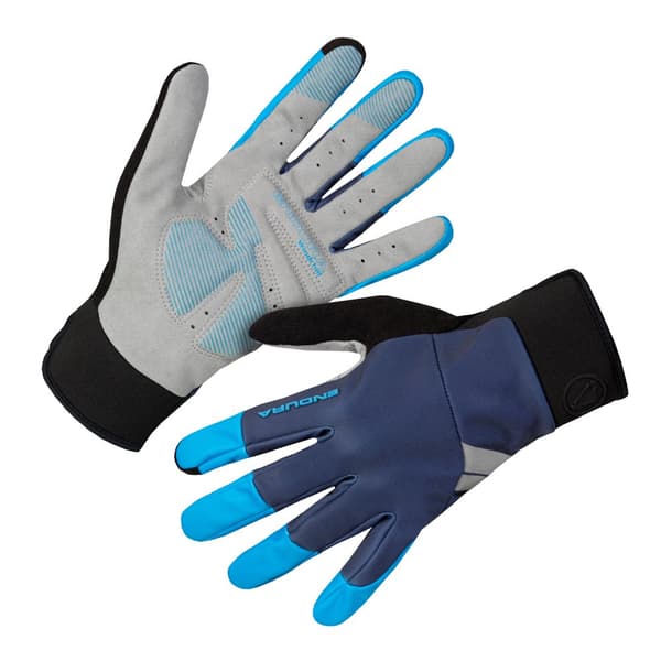 Endura Pitkät Hanskat Windchill Sininen XL Mies