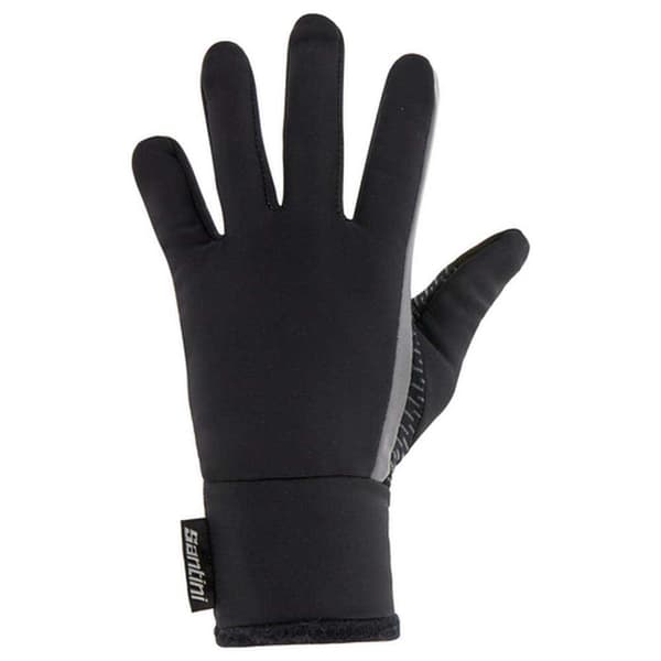 Santini Pitkät Hanskat Adapt Musta XL Mies