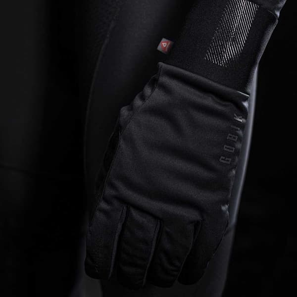 Gobik Pitkät Hanskat Primaloft Nuuk Musta 2XL Mies