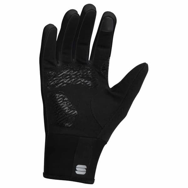 Sportful Pitkät Käsineet Essential 2 Windstopper Musta L Nainen