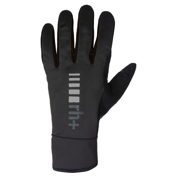 Rh+ Pitkät Hanskat Soft Shell Musta XL Mies