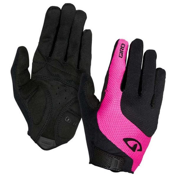 Giro Lange Handsker Tessa Sort,Rosa L Kvinde