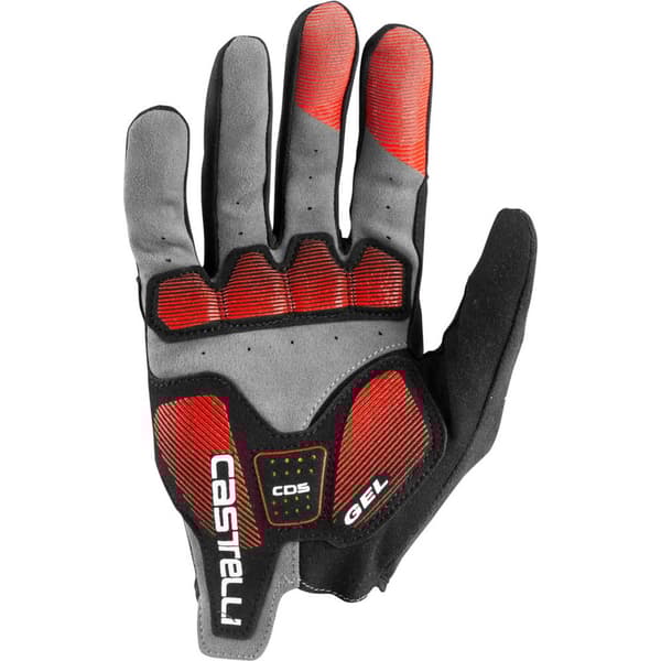 Castelli Lange Handsker Arenberg Gel Sort,Grå XS Mand