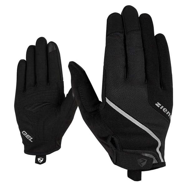 Ziener Långa Handskar Clyotouch Svart 9 Man